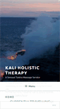 Mobile Screenshot of kaliholistictherapy.com